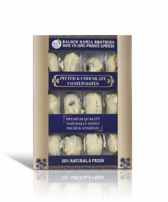BHB Dates – Muzafati Dates with Pistachio Chocolate Coated | Rich & Nutty Treat